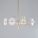 Loft Industry Modern - The Gold Light Chandelier